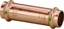 1/2 PROPRESS COPPER EXTENDED NO STOP COUPLING PXP VIEGA 79005 (SOLD IN MULTIPLES OF 5)